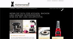 Desktop Screenshot of kuechenmamsell.com